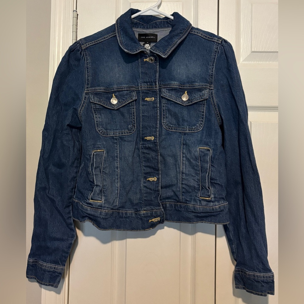 Dark Blue Denim Jacket
